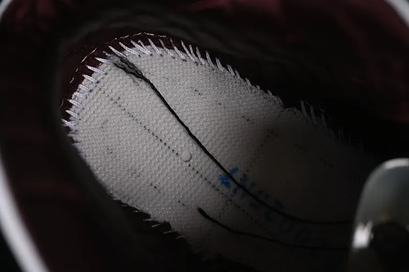 All categories Air Jordan Jordan series basketball shoes Air Jordan 5 L version A Ma Maniere x Air Jordan 5 Retro "Violet Ore" AJ5 Joe 5 white wine red first layer basketball shoes IB1528-100